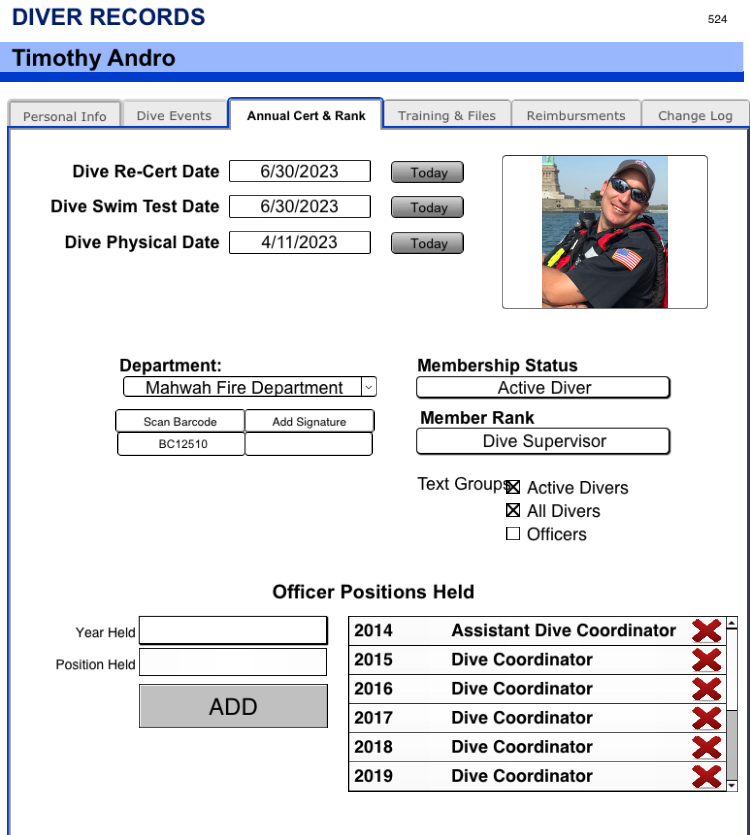 Features – DiveCodes